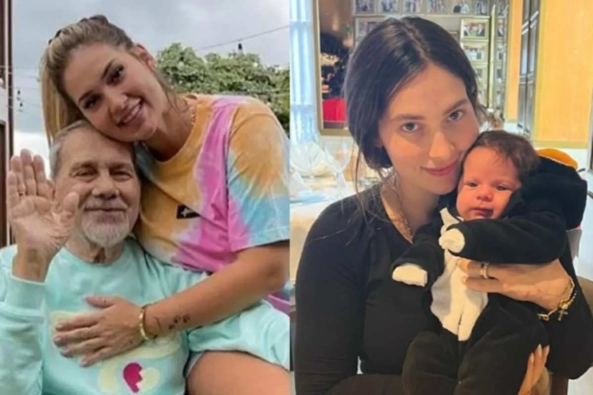 Virgínia nota semelhança da caçula com seu pai falecido: "maior alegria"