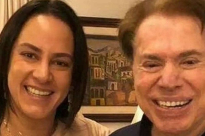 Silvia Abravanel e Silvio Santos
 -  (crédito: Reprodução/ Instagram)