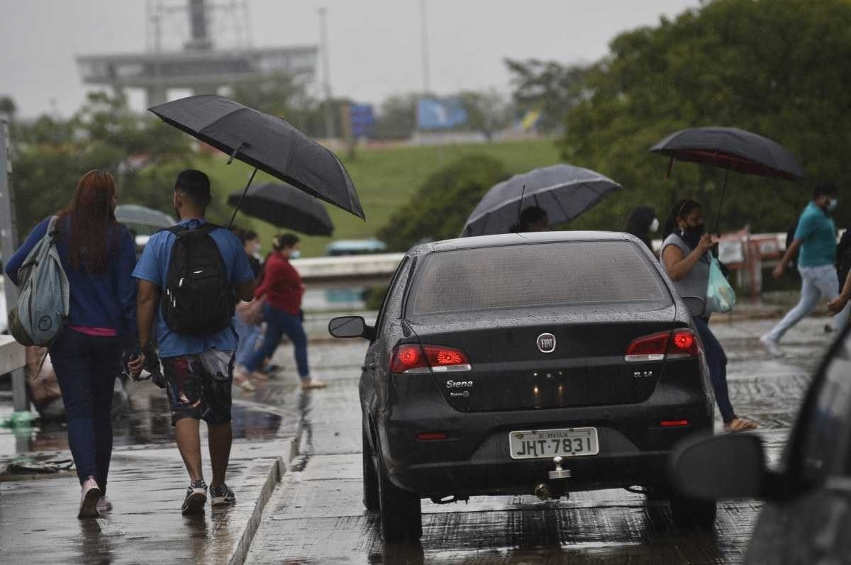 DF terá máxima de 29° C e chance de chuva durante a tarde nesta quinta