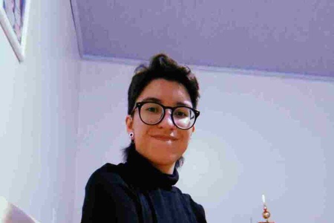 A publicitária Christine Santos conta que começou a gostar de astrologia por conta da história sobre a astronomia