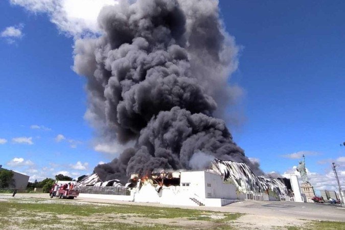 (crédito: Divulgação/Corpo de Bombeiros) (crédito: Divulgação/Corpo de Bombeiros)