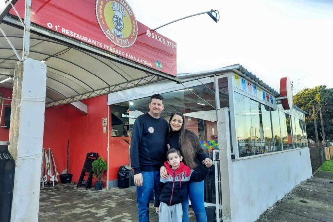 Com pratos a R$ 2, pais criam restaurante pensado para receber autistas no RS - (crédito: Arquivo Pessoal/Reprodução) Com pratos a R$ 2, pais criam restaurante pensado para receber autistas no RS - (crédito: Arquivo Pessoal/Reprodução)