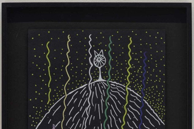 A delicadeza nas pinturas de Jaider Esbell