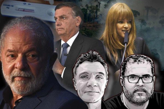 Colagem de fotografias. Créditos: Agência France-Presse; Gilmar Felix-Camara dos Deputados; Cris Vector - Reprodução.