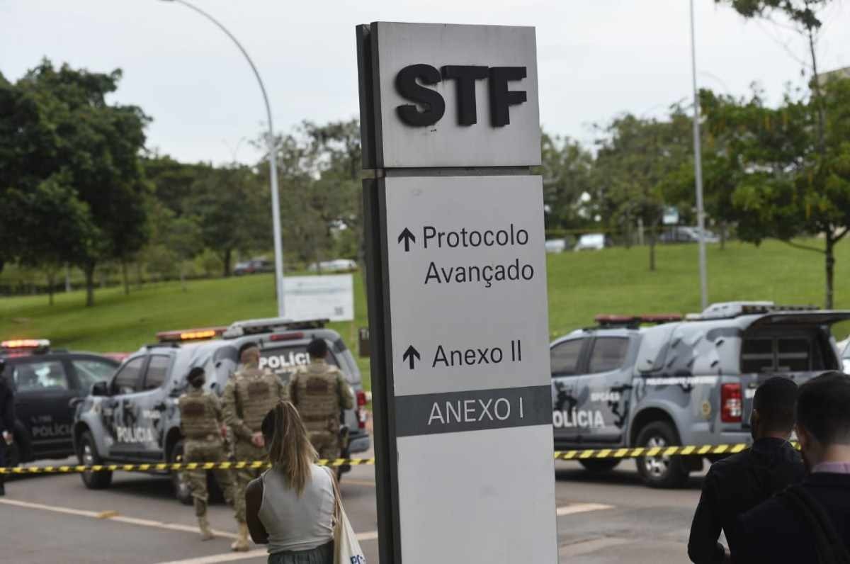 Polícia Militar atende ocorrência de ameaça de bomba próximo ao STF