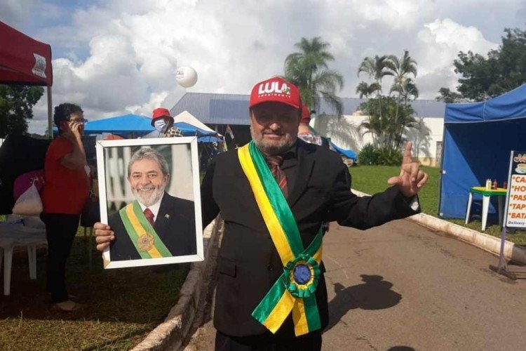 Ademar Nogueira, servidor público federal nas caravanas da posse do Lula  