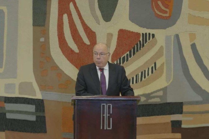 Mauro Vieira toma posse no Itamaraty - (crédito: Reprodução/YouTube @Ministério das Relações Exteriores) Mauro Vieira toma posse no Itamaraty - (crédito: Reprodução/YouTube @Ministério das Relações Exteriores)
