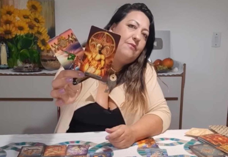 Tiragem Baralho Cigano com 4 Cartas - Linha das Águas