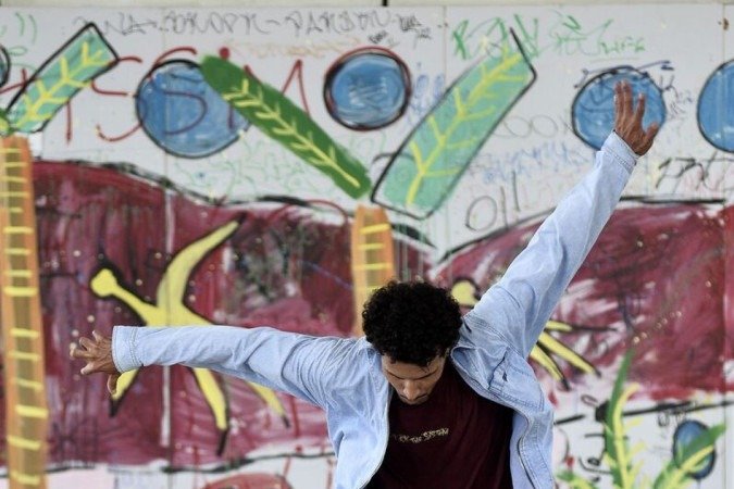  03/01/2023. Crédito: Minervino Júnior/CB/D.A Press. Brasil.  Brasilia - DF.Revista.  Moda Streetwear skatistas no Setor Bancário Sul. Vitor da Silva.