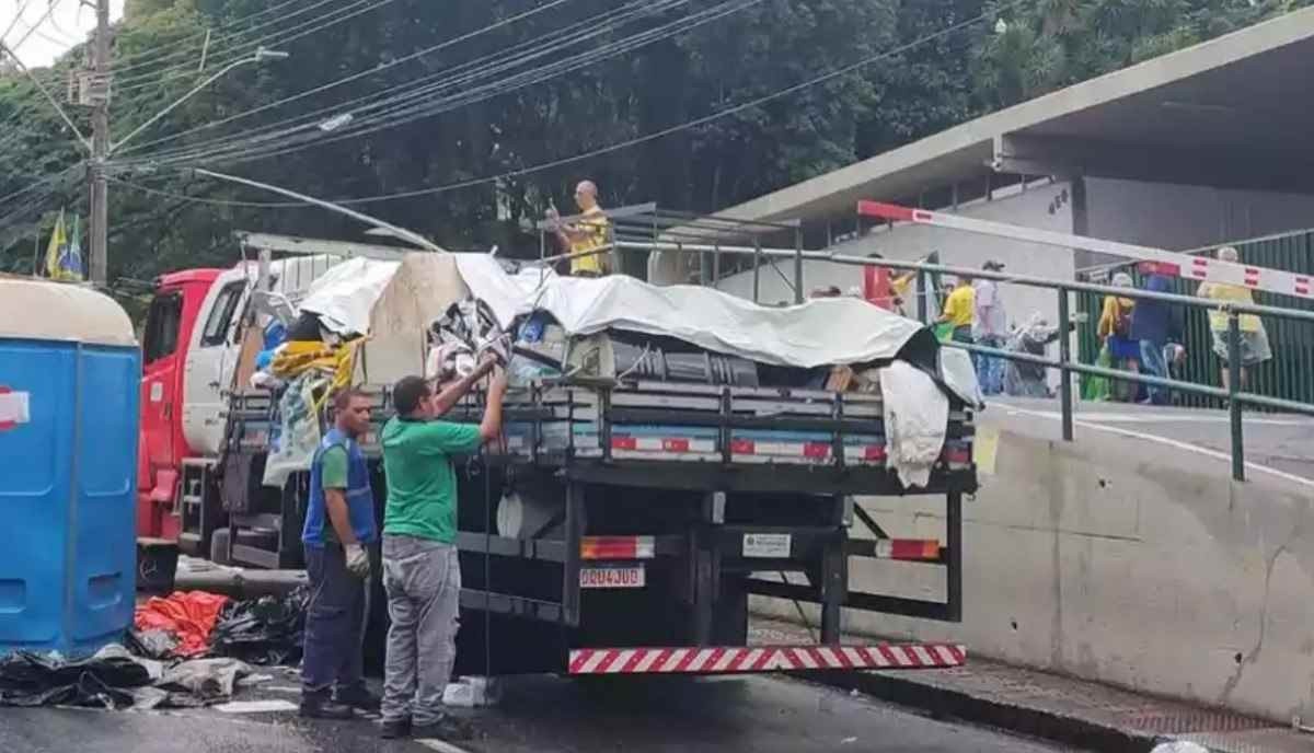 Relatório do Exército mostra grande desmobilização de acampamentos bolsonaristas