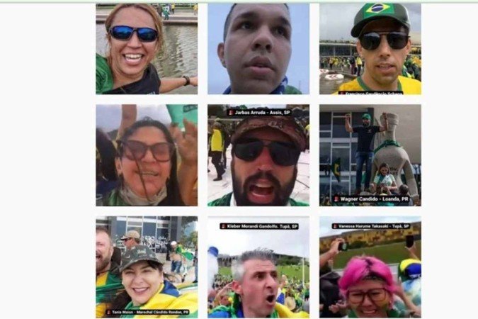 (crédito: Reprodução/Instagram/@contragolpebrasil) (crédito: Reprodução/Instagram/@contragolpebrasil)