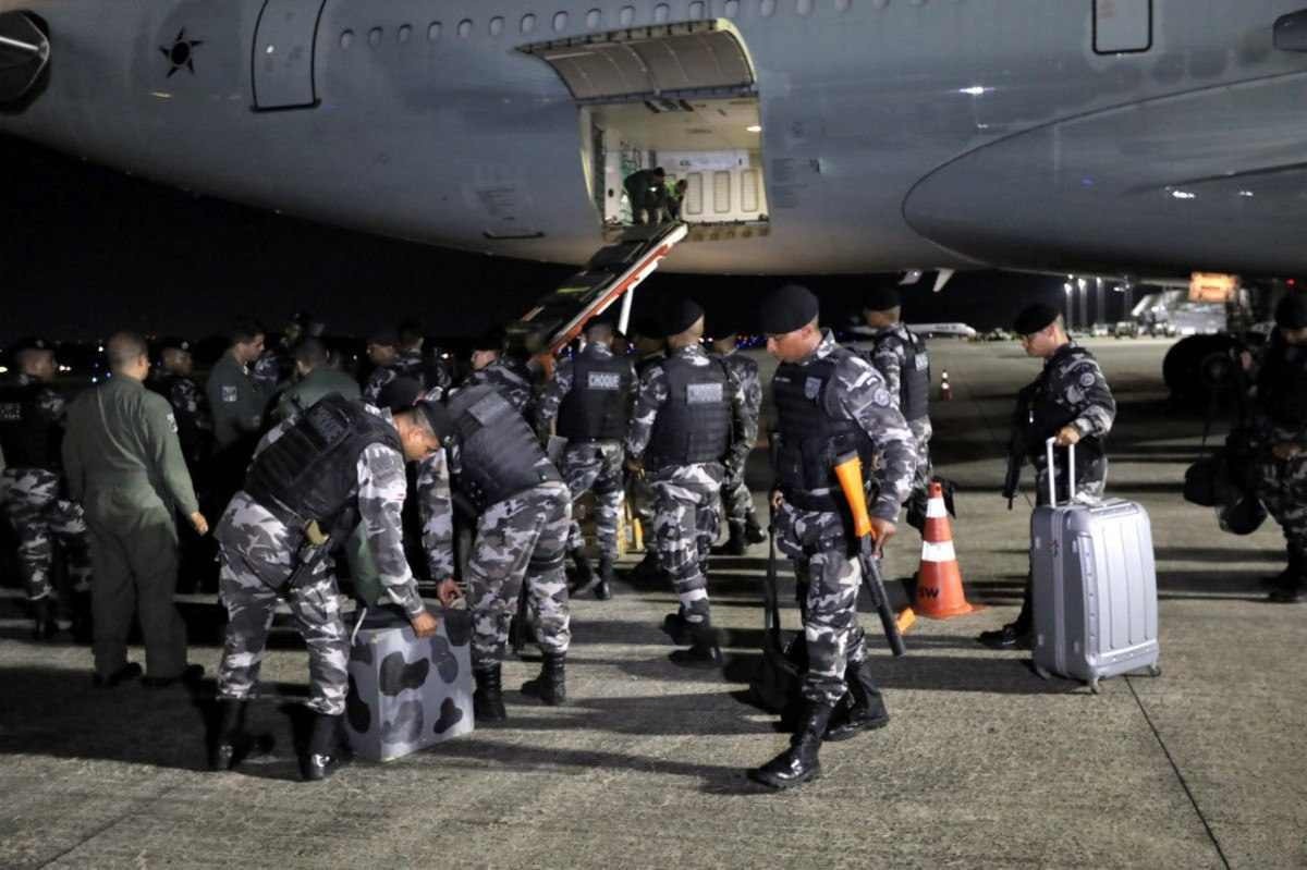 Governo da Bahia envia 70 policiais militares a Brasília após terrorismo