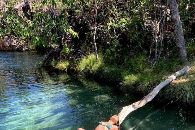 Ioga é uma das paixões da jovem estudante de letras, que começou a praticar apenas por curiosidade. 