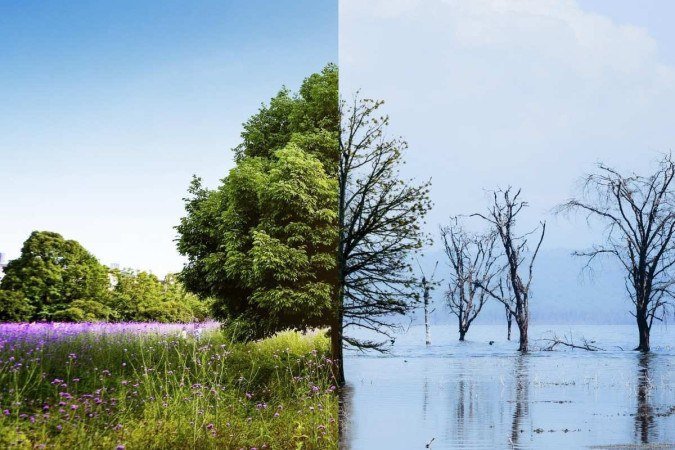 Mudanças Climáticas - (crédito: Reprodução/Freepik) Mudanças Climáticas - (crédito: Reprodução/Freepik)