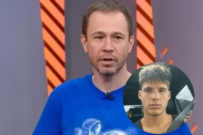 Tiago Leifert e Gabriel Tavares
- (crédito: Reprodução/Instagram) Tiago Leifert e Gabriel Tavares
- (crédito: Reprodução/Instagram)