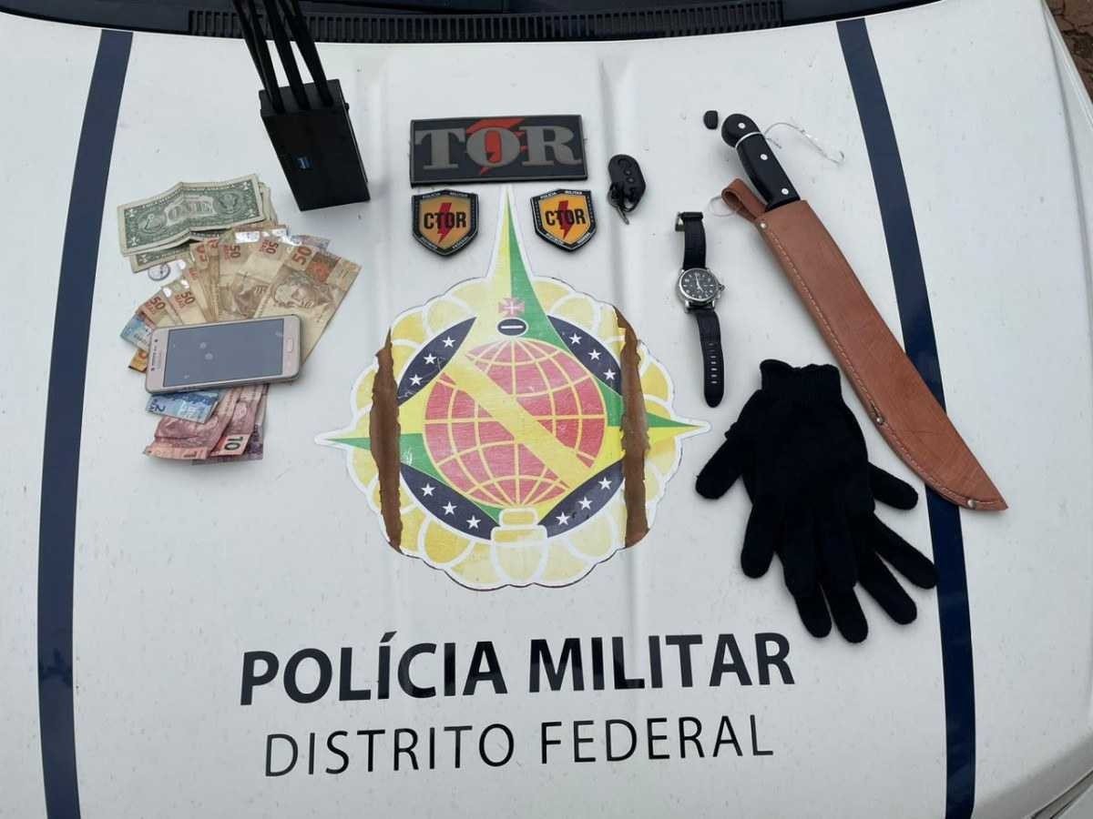 Ladrão de caminhonetes é preso após perseguição em Taguatinga