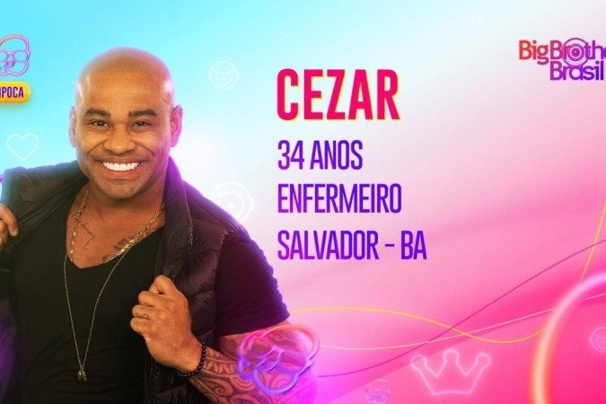 Cezar, morador de Brasília, entra no BBB23