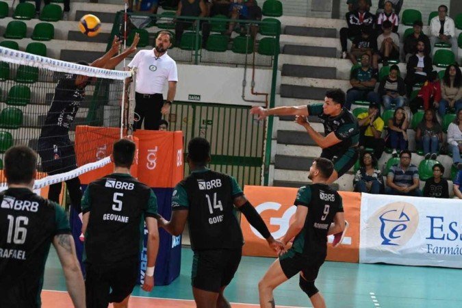  (crédito: Rogério Guerreiro/Brasília Vôlei)