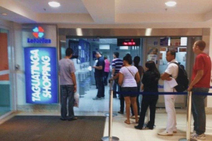 Aposta que bateu na trave foi feita na Lotéria Taguatinga Shopping - (crédito: Foursquare/Reprodução) Aposta que bateu na trave foi feita na Lotéria Taguatinga Shopping - (crédito: Foursquare/Reprodução)