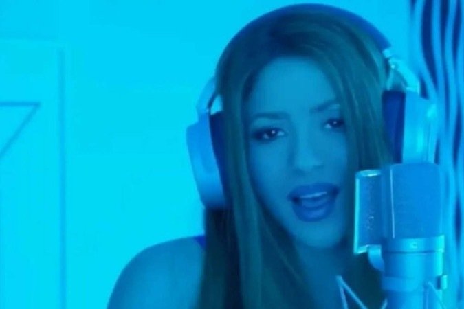 Shakira -  (crédito: Reprodução/ YouTube)