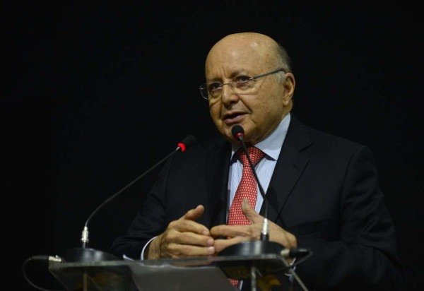 Correio Debate - Seminário Como Fazer os juros caírem no Brasil?. Na foto, Mailson da Nóbrega, ex-ministro da Fazenda. - (crédito: Marcelo Ferreira/CB/D.A Press)