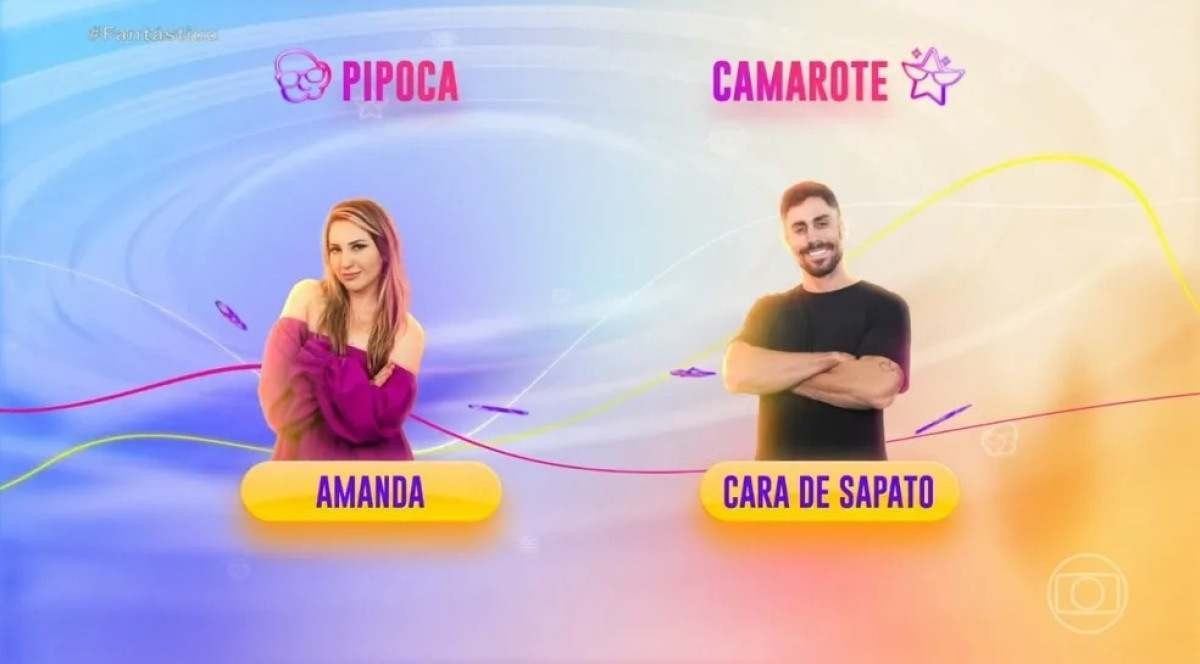 Amanda e Cara de Sapato no BBB 23