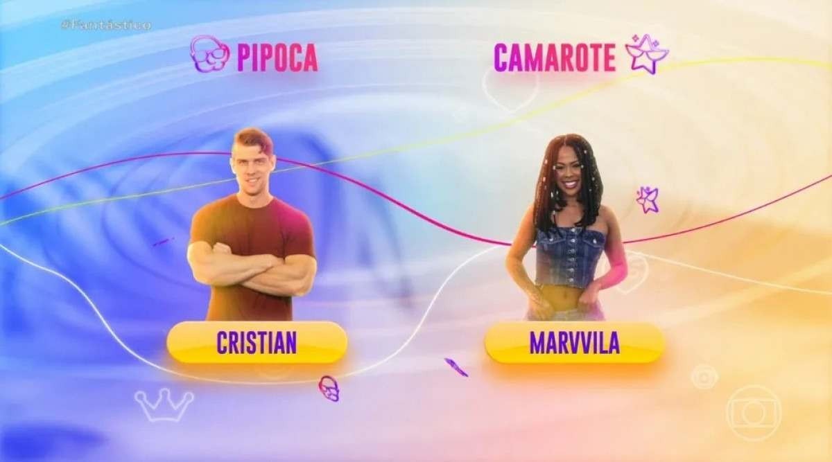 Cristian e Marvvila no BBB 23