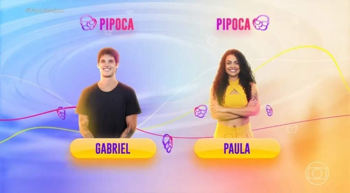 Gabriel e Paula no BBB 23