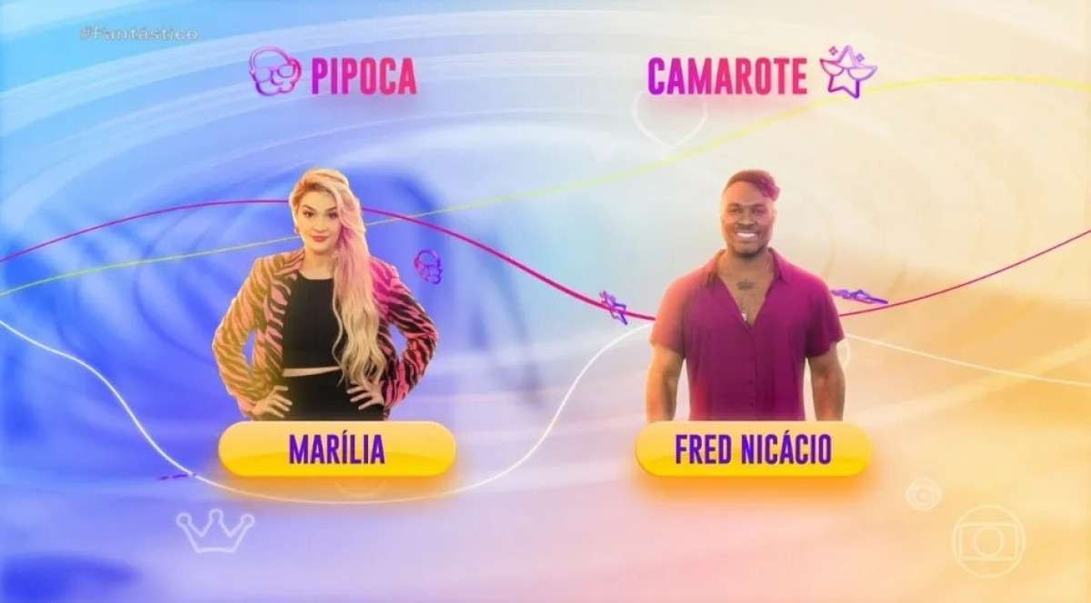 Marília e Fred Nicácio no BBB 23