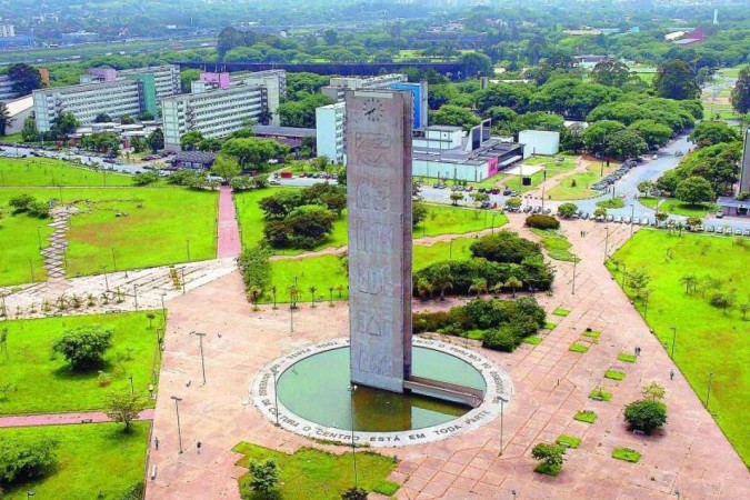 A USP (foto) ocupa o topo do ranking que avaliou 430 instituições de ensino superior de 25 países do território latino-americano e caribenho - (crédito: Jorge Maruta/Jornal da USP)