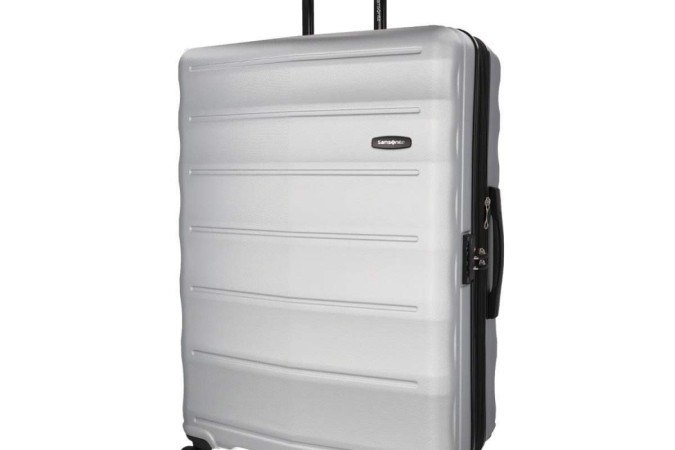 Mala grande e prata, modelo Samsonite Westward