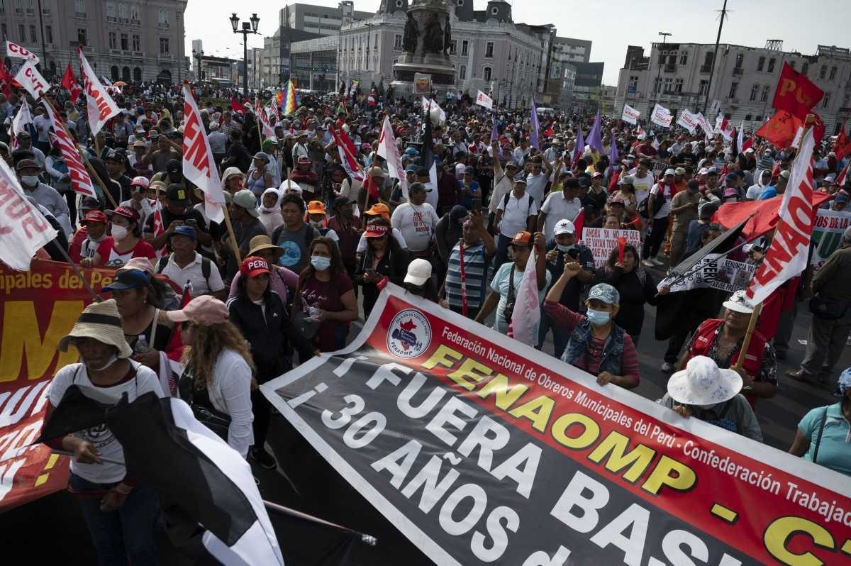 Lima, no Peru, tem grande mobilização policial diante de novos protestos