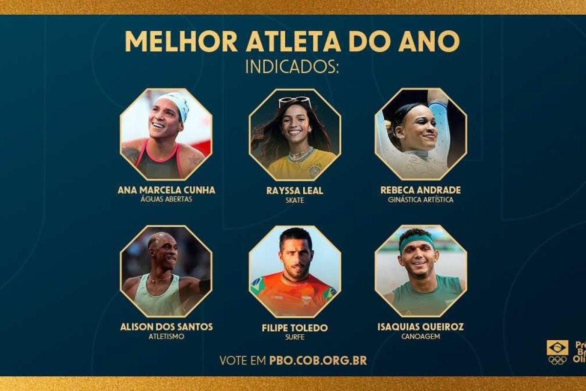 Prêmio Brasil Olímpico: COB divulga candidatos a Melhor Atleta de 2022