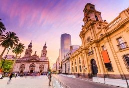  Plaza de Armas em Santiago de Chile, Chile     