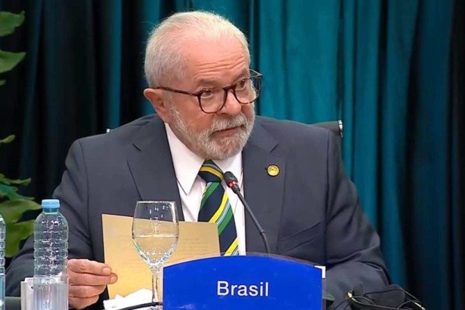 (crédito: Reprodução/Twitter @LulaOficial) (crédito: Reprodução/Twitter @LulaOficial)
