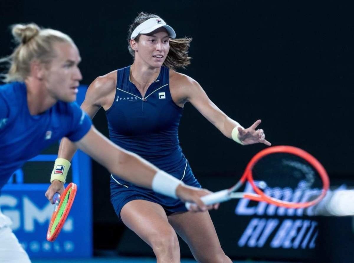 Dupla brasileira é finalista de duplas mistas no Aberto da Austrália