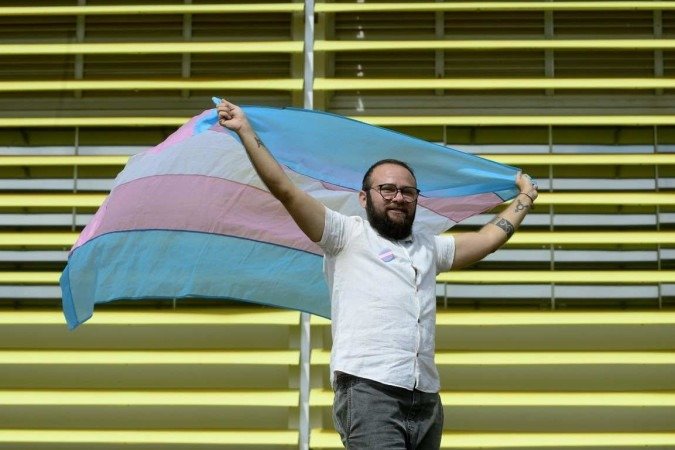 Dan Kaio ressalta que as dores fazem parte da sua vivência, mas a felicidade também. A resistência é exercitada todos os dias. Crédito: Marcelo Ferreira/CB/D.A. Press Brasília- DF