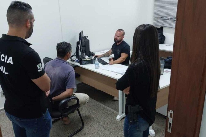Autor foi preso em operação conjunta - (crédito: PCDF/Divulgação) Autor foi preso em operação conjunta - (crédito: PCDF/Divulgação)