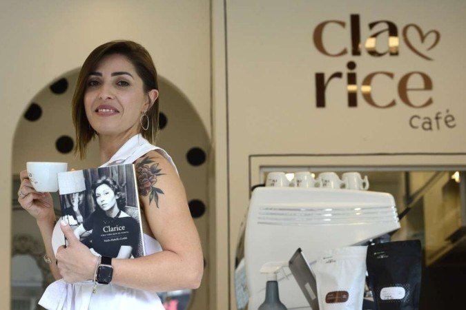 Greice Malheiros, idealizadora do Clarice Café