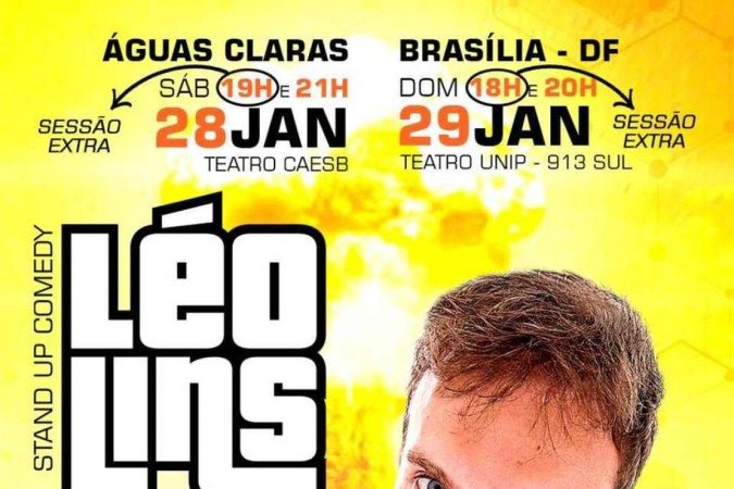 (crédito: Divulgação Léo Lins) (crédito: Divulgação Léo Lins)