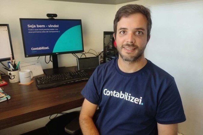 Gabriel Rizza Ferraz, 35, é especialista em relações institucionais e governamentais na Contabilizei. - (crédito: Divulgação/ Contabilizei ) Gabriel Rizza Ferraz, 35, é especialista em relações institucionais e governamentais na Contabilizei. - (crédito: Divulgação/ Contabilizei )