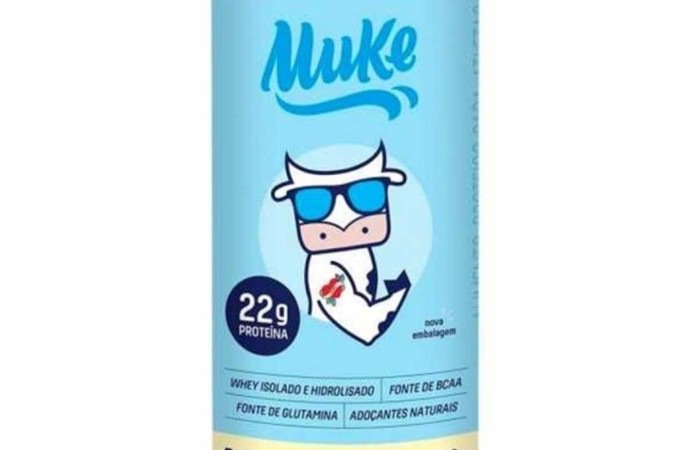 Muke whey protein sabor baunilha | +Mu