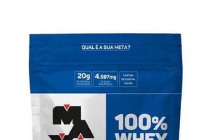 Whey protein Max Titanium sabor baunilha