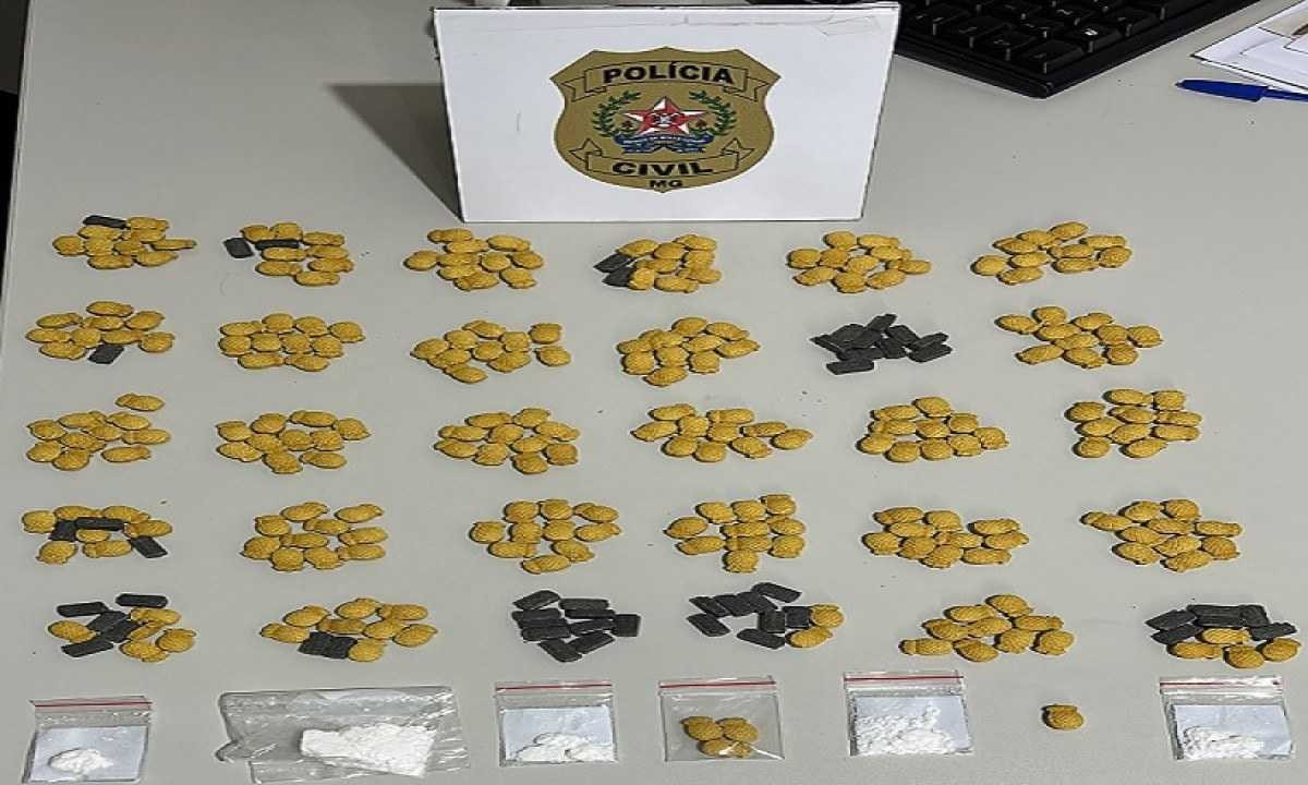 Polícia faz flagrante de entrega de ecstasy em Minas Gerais 