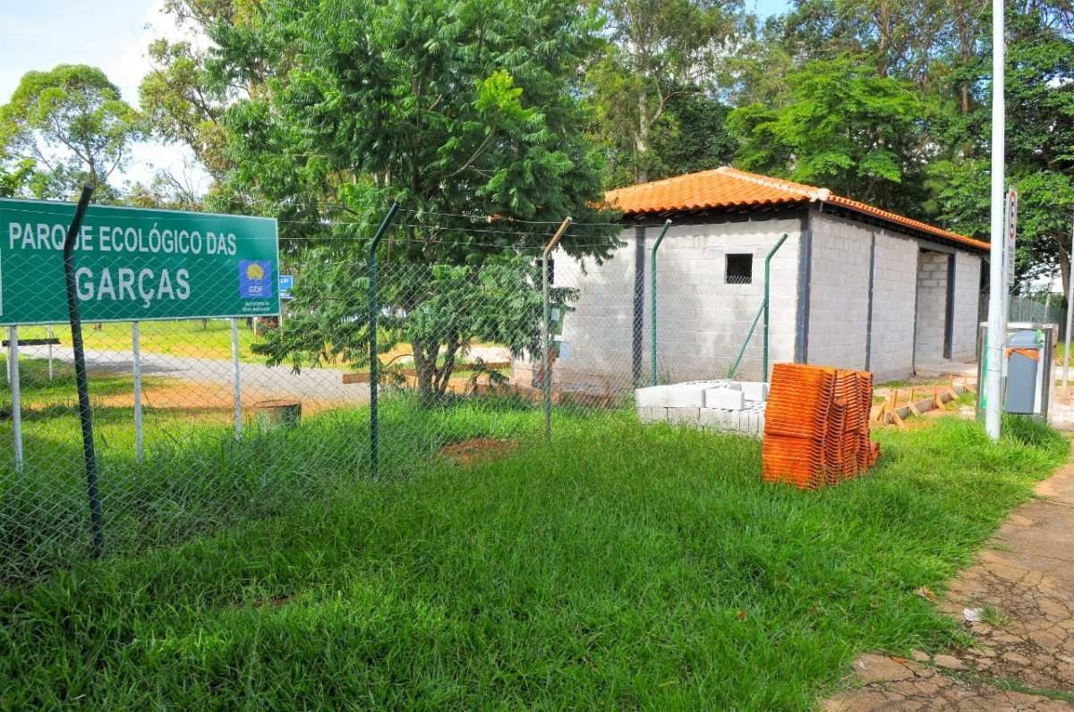 Parque das Garças, no Lago Norte, fecha para pavimentação de pista 