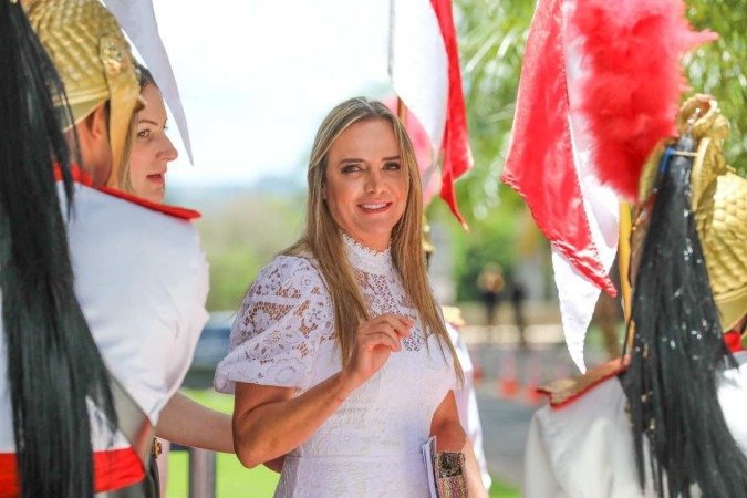  01/02/2023 Crédito: Paulo Henrique Carvalho/Agencia Brasilia. Governadora em exercício Celina Leão participou da sessão solene de abertura do ano judiciário de 2023, do Supremo Tribunal Federal, nesta quarta-feira (1°).