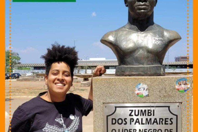 Guia de turismo Bianca D‘Aya. - (crédito: Divulgação/Me Leva Cerrado) Guia de turismo Bianca D‘Aya. - (crédito: Divulgação/Me Leva Cerrado)