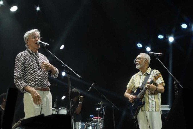 Gilberto Gil e Caetano Veloso
- (crédito: Walter Abreu/Divulgação) Gilberto Gil e Caetano Veloso
- (crédito: Walter Abreu/Divulgação)
