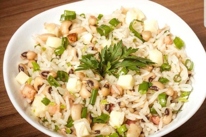 Revista - Encontro com o chef - Baião de dois do Santo Frango