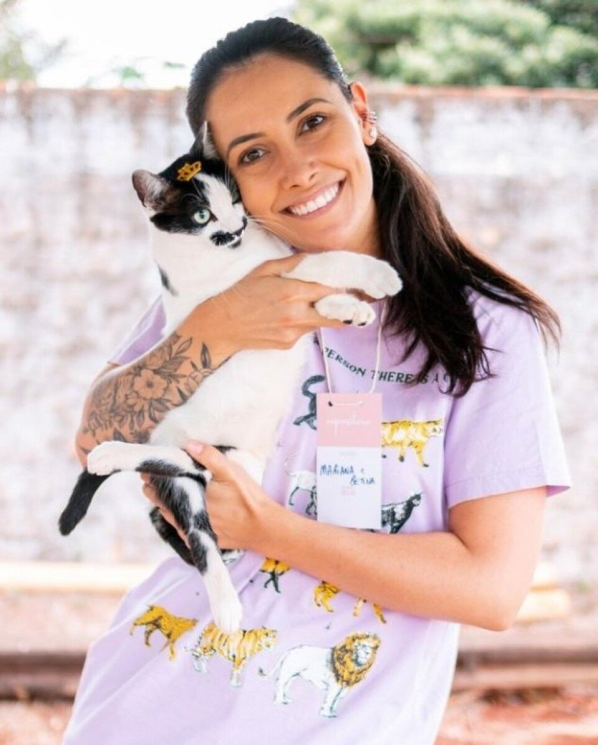 Mariana e a gata Betina Mariana e a gata Betina